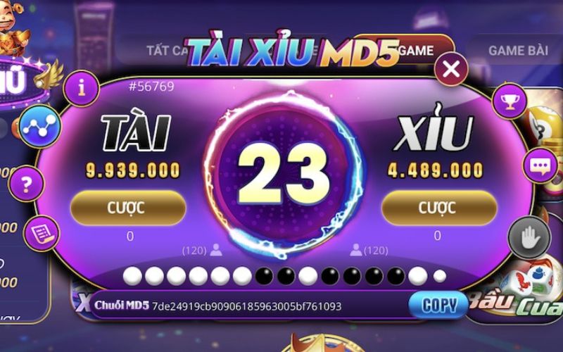 Tài xỉu MD5